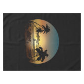 Sonnenuntergang Tischdecke (Vorderseite (Horizontal))