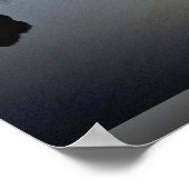 Sonnenuntergang, Todamsambong-Gipfel Poster (Ecke)