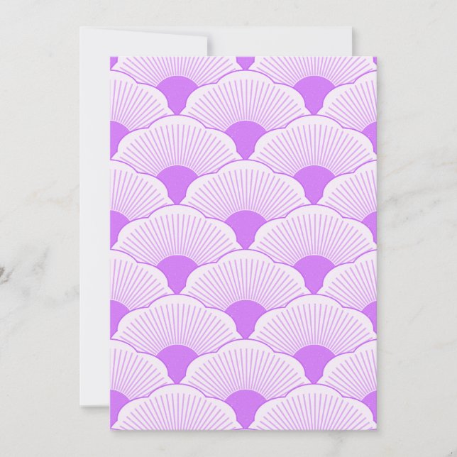 Sonnenuntergang, tonale Veilchen, Beton (Vorderseite)