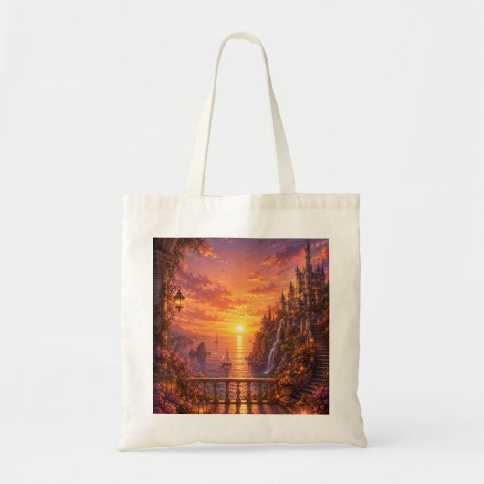 Sonnenuntergang tragetasche (Vorne)