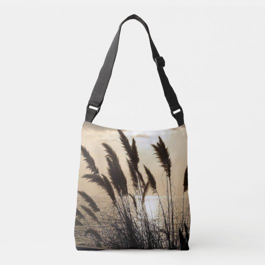 Sonnenuntergang Tragetaschen Mit Langen Trägern (Vorderseite)