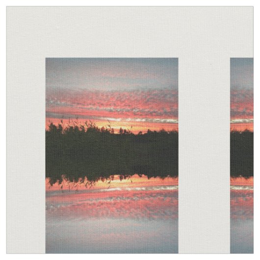 Sonnenuntergang Träume Fabric Stoff (Nahaufnahme)
