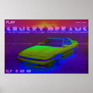 Sonnenuntergang träumt VHS Poster