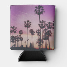 Sonnenuntergang tropisches Bier kann kühlen