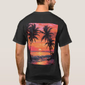 Sonnenuntergang Tshirts (Rückseite)