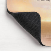Sonnenuntergang u. Psalme/inspirierend Bibel-Verse Mousepad (Ecke)