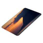Sonnenuntergang über Alesund Küste Magnet (Linke Seite)