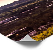 Sonnenuntergang über Ankerplakat Poster (Ecke)