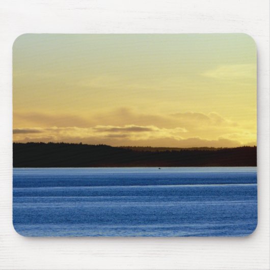 Sonnenuntergang über Bainbridge Insel Mousepad (Vorne)