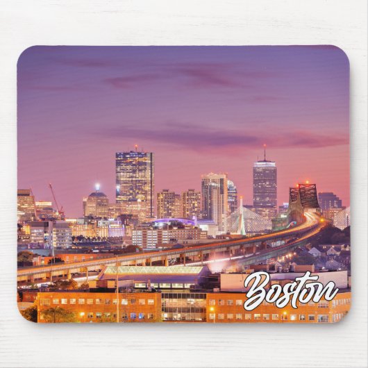 Sonnenuntergang über Boston, Massachusetts, Verein Mousepad (Vorne)