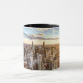 Sonnenuntergang über Chicago Tasse (Zentrum)
