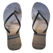 Sonnenuntergang über dem Arabischen Meer Badesandalen (Fußbett)