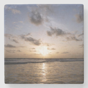 Sonnenuntergang über dem Arabischen Meer Steinuntersetzer