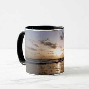 Sonnenuntergang über dem Arabischen Meer Tasse