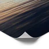 Sonnenuntergang über dem Dora Florida Plakatbild Poster (Ecke)