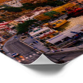 Sonnenuntergang über dem Hafen von Mahon - Menorca Poster (Ecke)