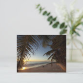 Sonnenuntergang über dem Indischen Ozean durch Pal Postkarte (Stehend Vorderseite)