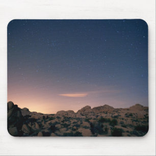 Sonnenuntergang über dem Joshua-Baum-Nationalpark Mousepad