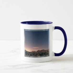 Sonnenuntergang über dem Joshua-Baum-Nationalpark Tasse