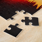 Sonnenuntergang über dem Maisfeld Puzzle (Seite)