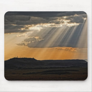 Sonnenuntergang über dem Masai Mara. Mousepad
