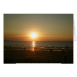 Sonnenuntergang über dem Meer