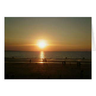 Sonnenuntergang über dem Meer