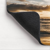 Sonnenuntergang über dem Meer Mousepad (Ecke)