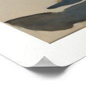 Sonnenuntergang über dem Meer Poster (Ecke)