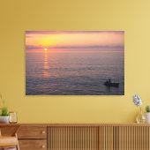 Sonnenuntergang über dem Mittelmeer. Leinwanddruck (Insitu (Wohnzimmer))
