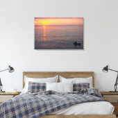 Sonnenuntergang über dem Mittelmeer. Leinwanddruck (Insitu (Schlafzimmer))