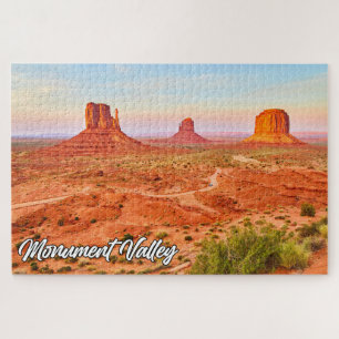 Sonnenuntergang über dem Monument Valley, Arizona, Puzzle