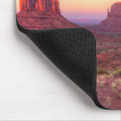 Sonnenuntergang über dem Monumental Arizona Mousepad (Ecke)