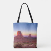 Sonnenuntergang über dem Monumental Arizona Tasche (Rückseite)