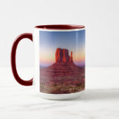Sonnenuntergang über dem Monumental Arizona Tasse (Links)