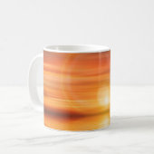 Sonnenuntergang über dem Ozean Kaffeetasse (Vorderseite Links)