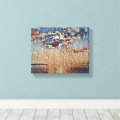 Sonnenuntergang über dem Ozean Leinwand Foto druck (Insitu (Holzboden))