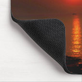 Sonnenuntergang über dem Ozean Mousepad (Ecke)