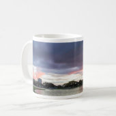 Sonnenuntergang über dem Park Kaffeetasse (Vorderseite Links)