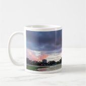 Sonnenuntergang über dem Park Kaffeetasse (Links)