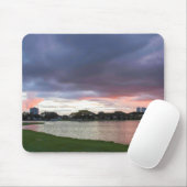 Sonnenuntergang über dem Park Mousepad (Mit Mouse)