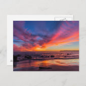 Sonnenuntergang über dem Pazifik von Coronado 2 Postkarte (Vorne/Hinten)