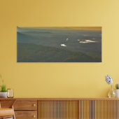 Sonnenuntergang über dem Petit Jean River Valley,  Leinwanddruck (Insitu (Wohnzimmer))