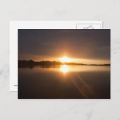 Sonnenuntergang über dem Sambesi - Postkarte (Vorne/Hinten)