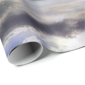 Sonnenuntergang über dem See Geschenkpapier (Rolleneckpunkt)