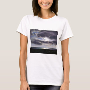 Sonnenuntergang über dem See T-Shirt