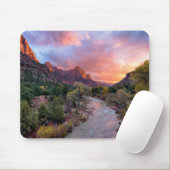 Sonnenuntergang über dem Watchman Mousepad (Mit Mouse)