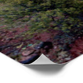 Sonnenuntergang über dem Watchman Poster (Ecke)