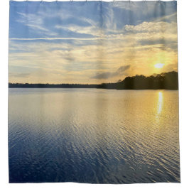 Sonnenuntergang über dem Wildcat Lake Duschvorhang