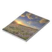 Sonnenuntergang über den Bitterroot Mountains und Notizblock (Rotiert)